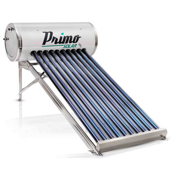 CALENTADOR SOLAR IUSA (PRIMO 100L INOX T/VAC 80 LTS9 BAJA PRESION- 8 TUBOS