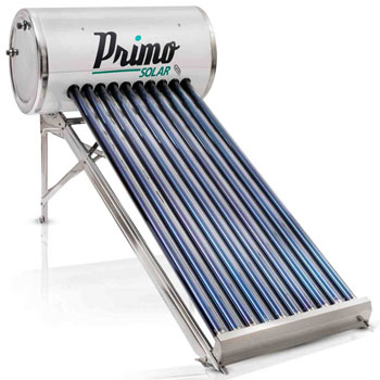 CALENTADOR SOLAR IUSA (PRIMO 220L INOX T/VAC 180 LTS) BAJA PRESION-16 TUBOS